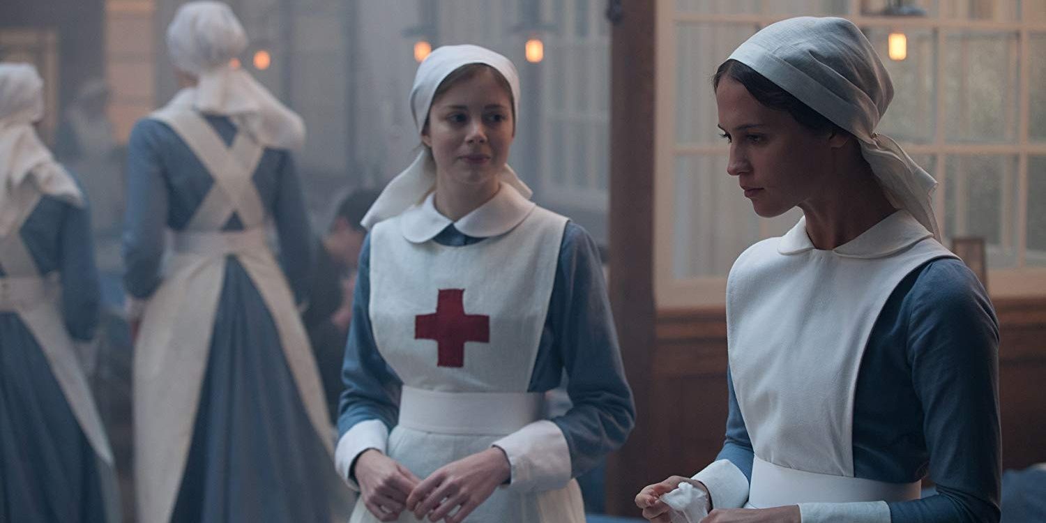Nurses attend to patients in Testament Of Youth
