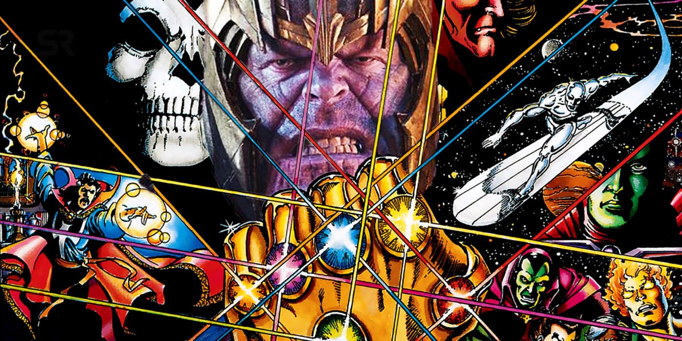 Thanos With The Infinity Gauntlet