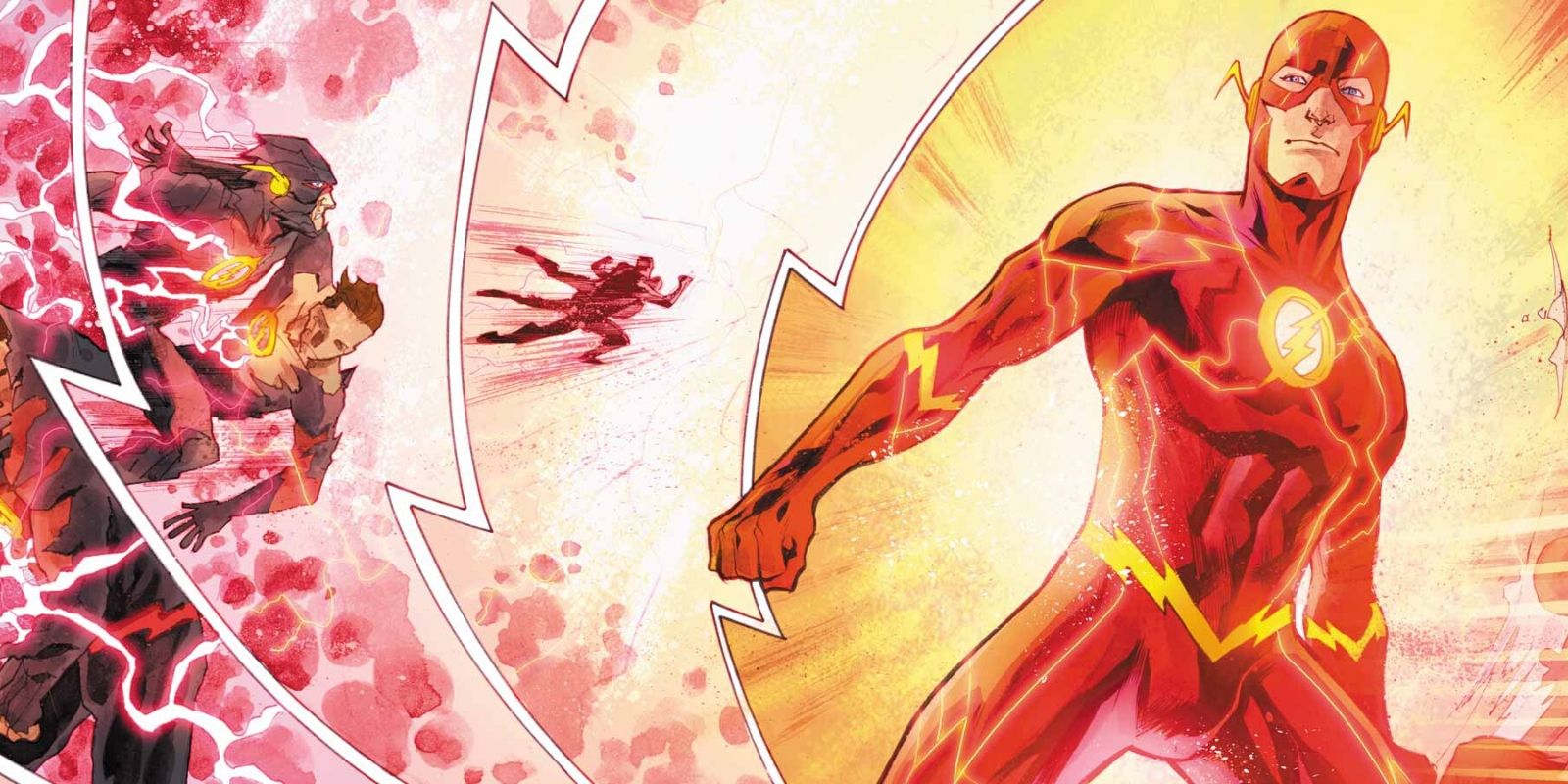The Flash in the speed force