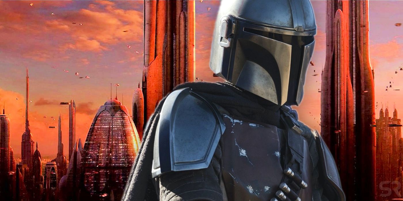 The Mandalorian and Star Wars Planet Coruscant
