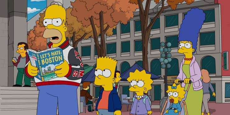 The. Simpsons Boston