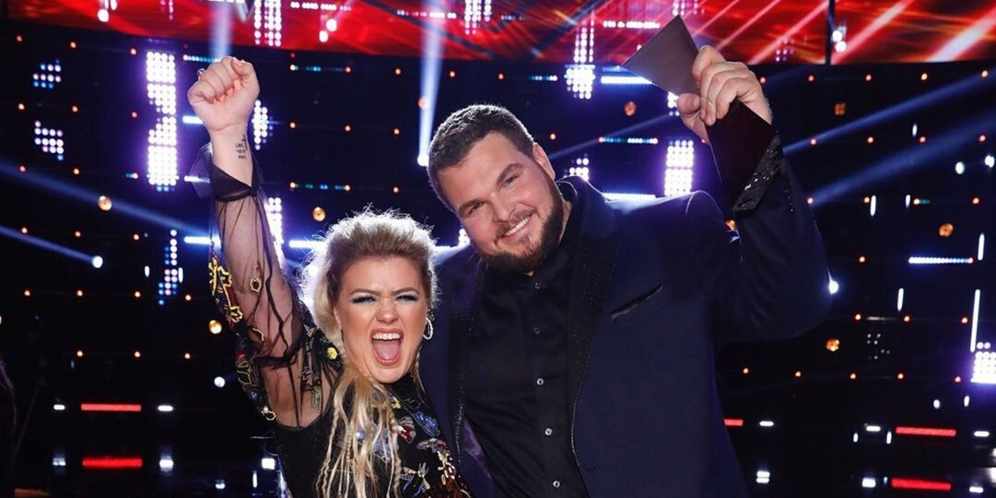 The Voice Jake Hoot and Kelly Clarkson