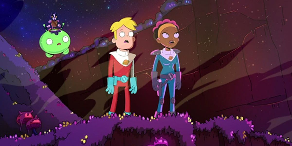 The satirical sci-fi comedy Final Space