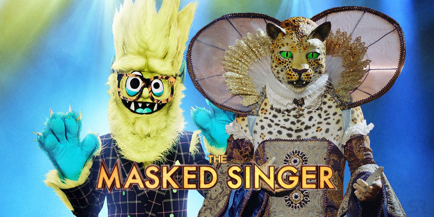 Thingamajig and Leopard on Masked Singer
