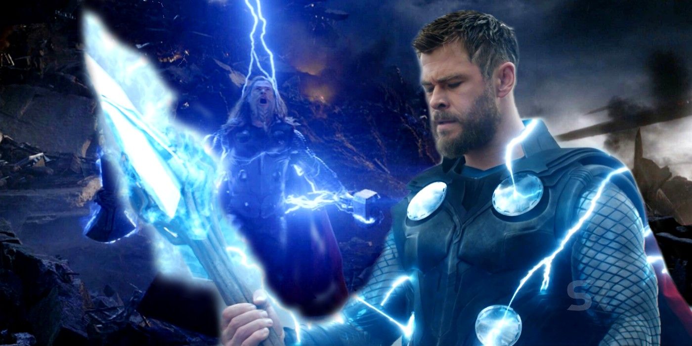 Why Thor's Stormbreaker Axe Uses Blue FIRE, Not Lightning