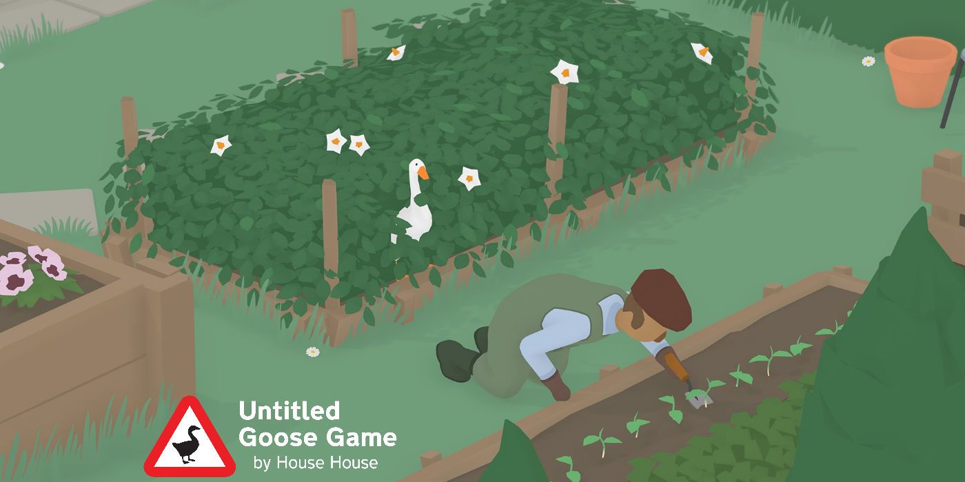 Untitled Goose Game Level 2 Walkthrough 