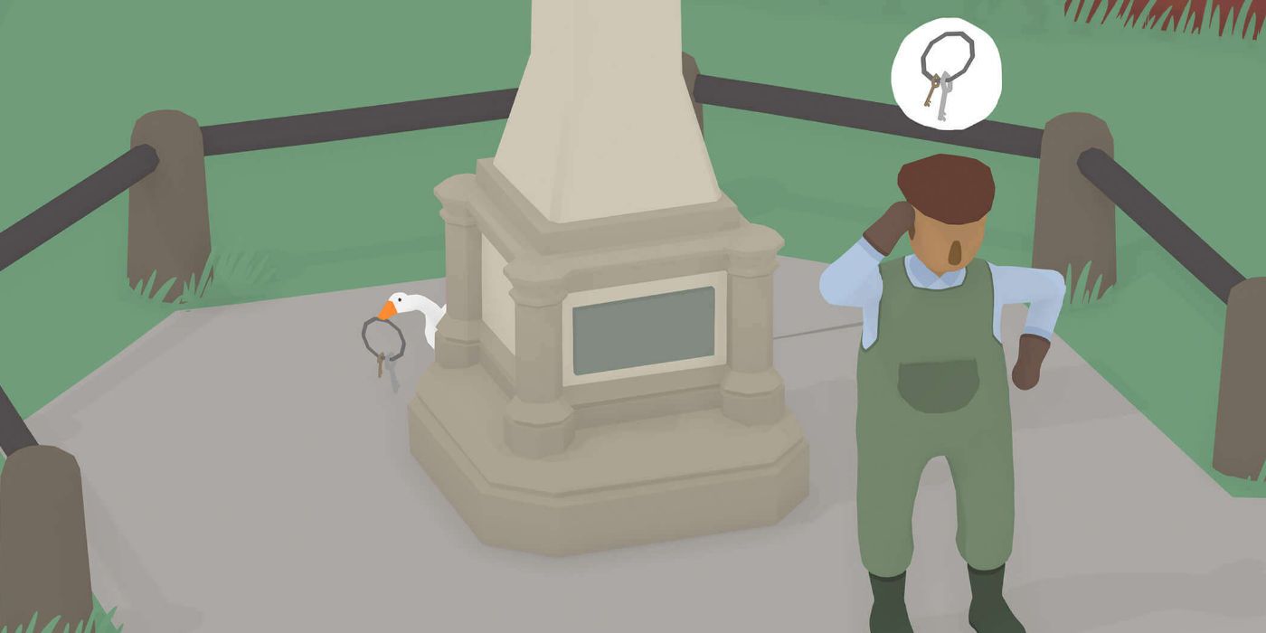 Untitled Goose Game Getting Through The Garden Walkthrough