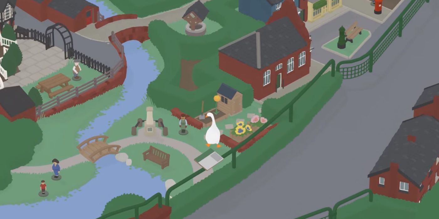 Untitled Goose Game Mischief in The Model Village Walkthrough