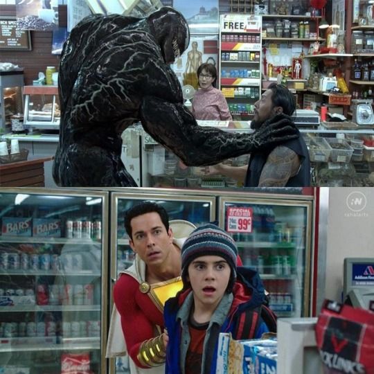 Venom Shazam Crossover