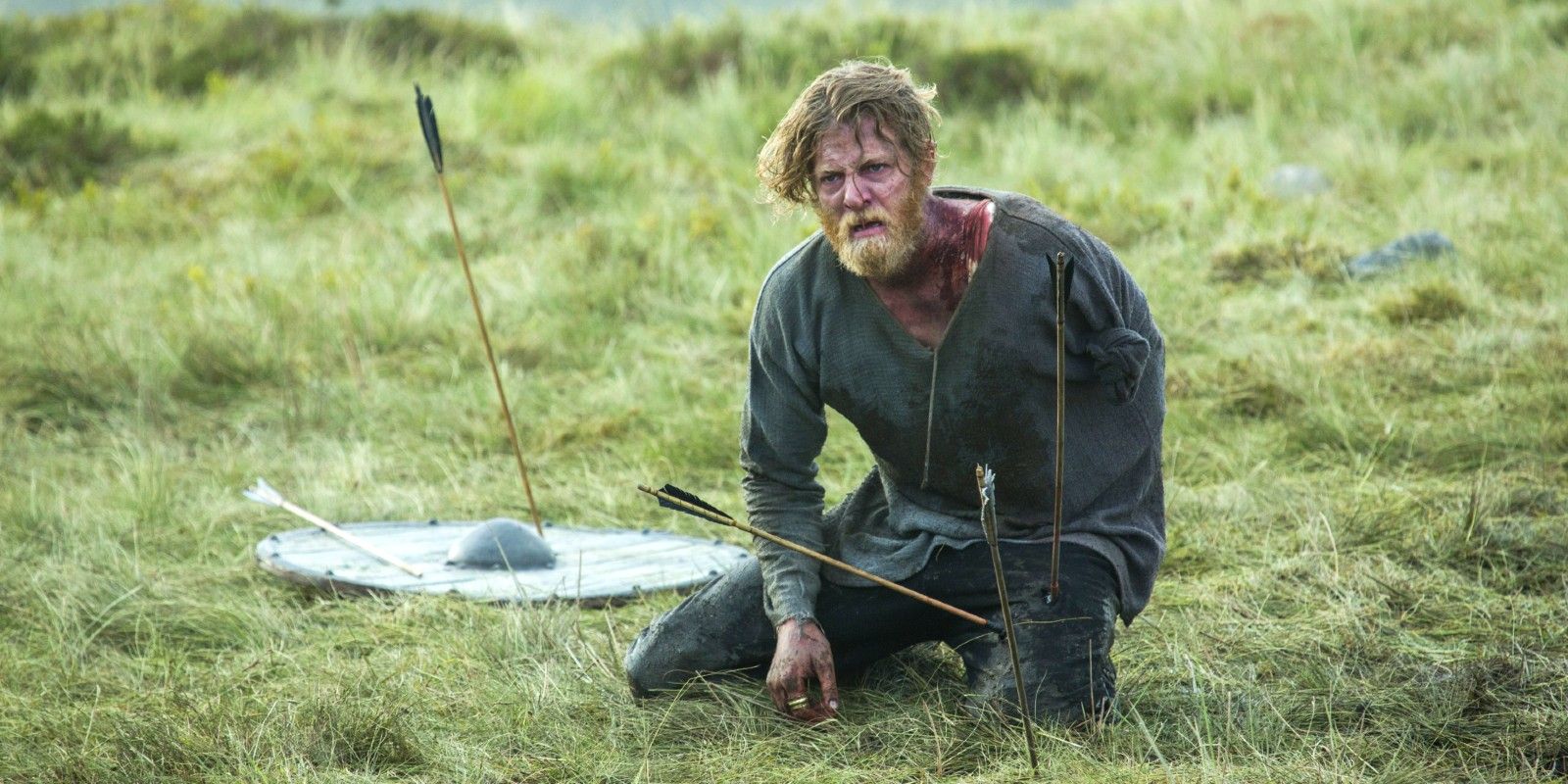 Torstein's death at the battle of the hill on the ash in Vikings