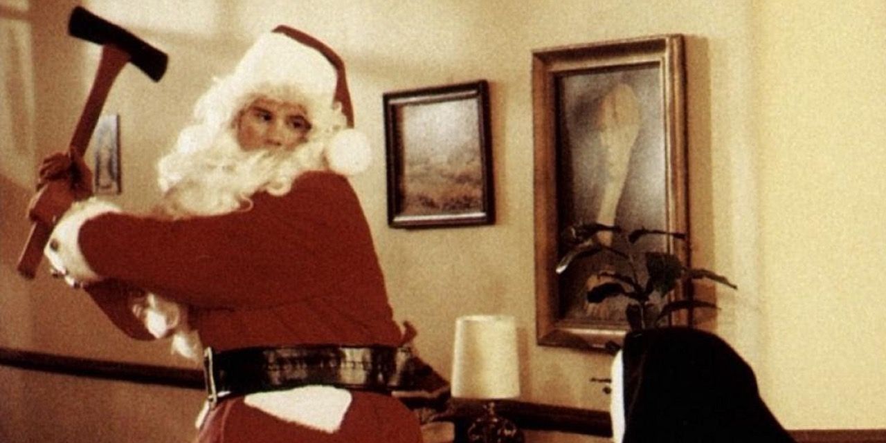 Violence Silent Night Deadly Night 80s Horror