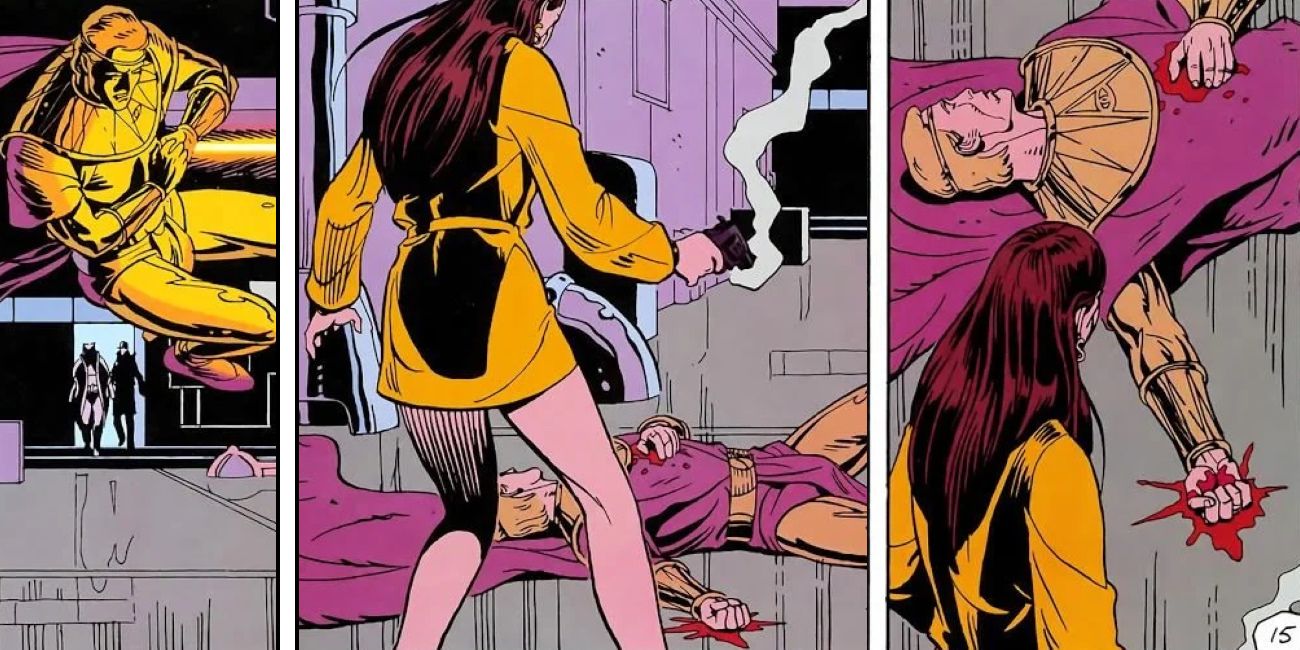 Watchmen Comic Ozymandias Bullet Catch