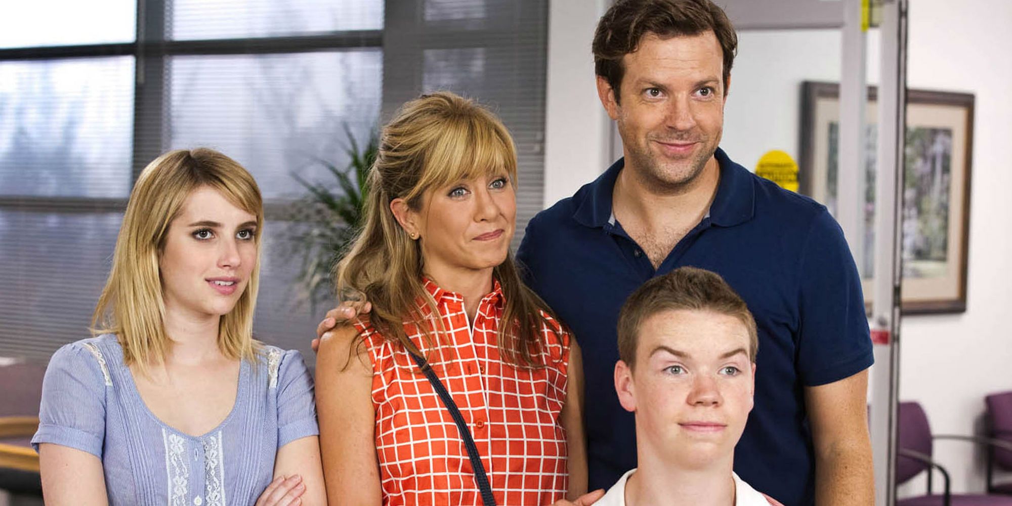 Jason Sudeikis and Jennifer Aniston's fake family in We're the Millers