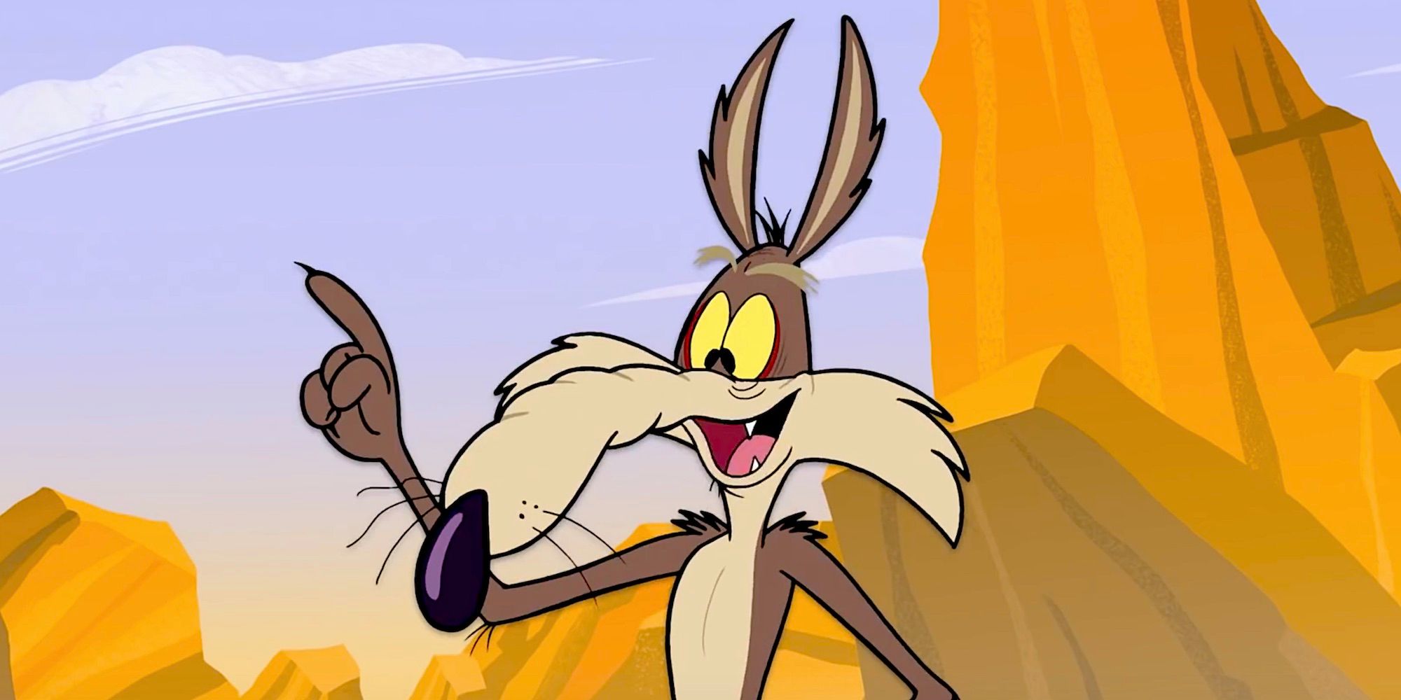 Wile E. Coyote has an idea in Looney Tunes 