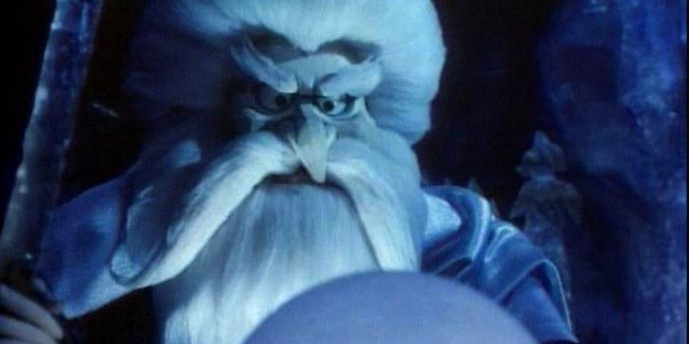 Winterbolt plotting in Rudolph and Frosty's Christmas In July.