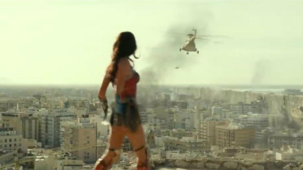 Wonder Woman 1984 Helicopter