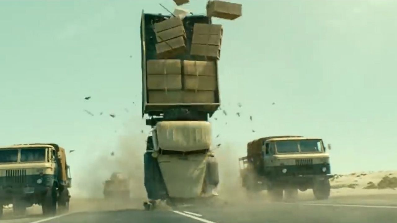 Wonder Woman Truck Flips