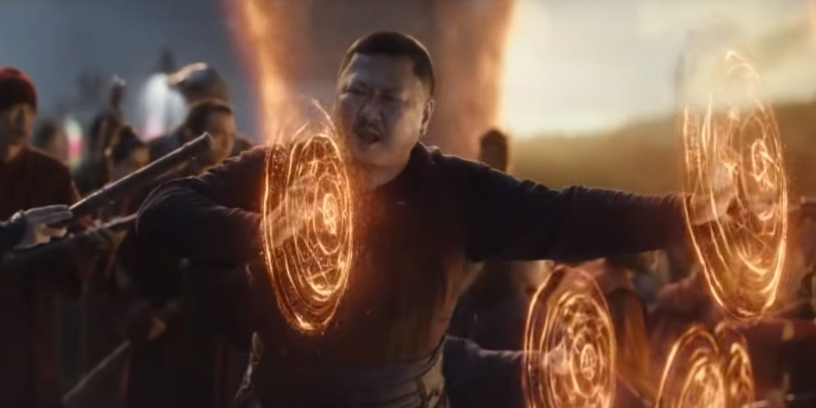Wong opening portals in Avengers Endgame