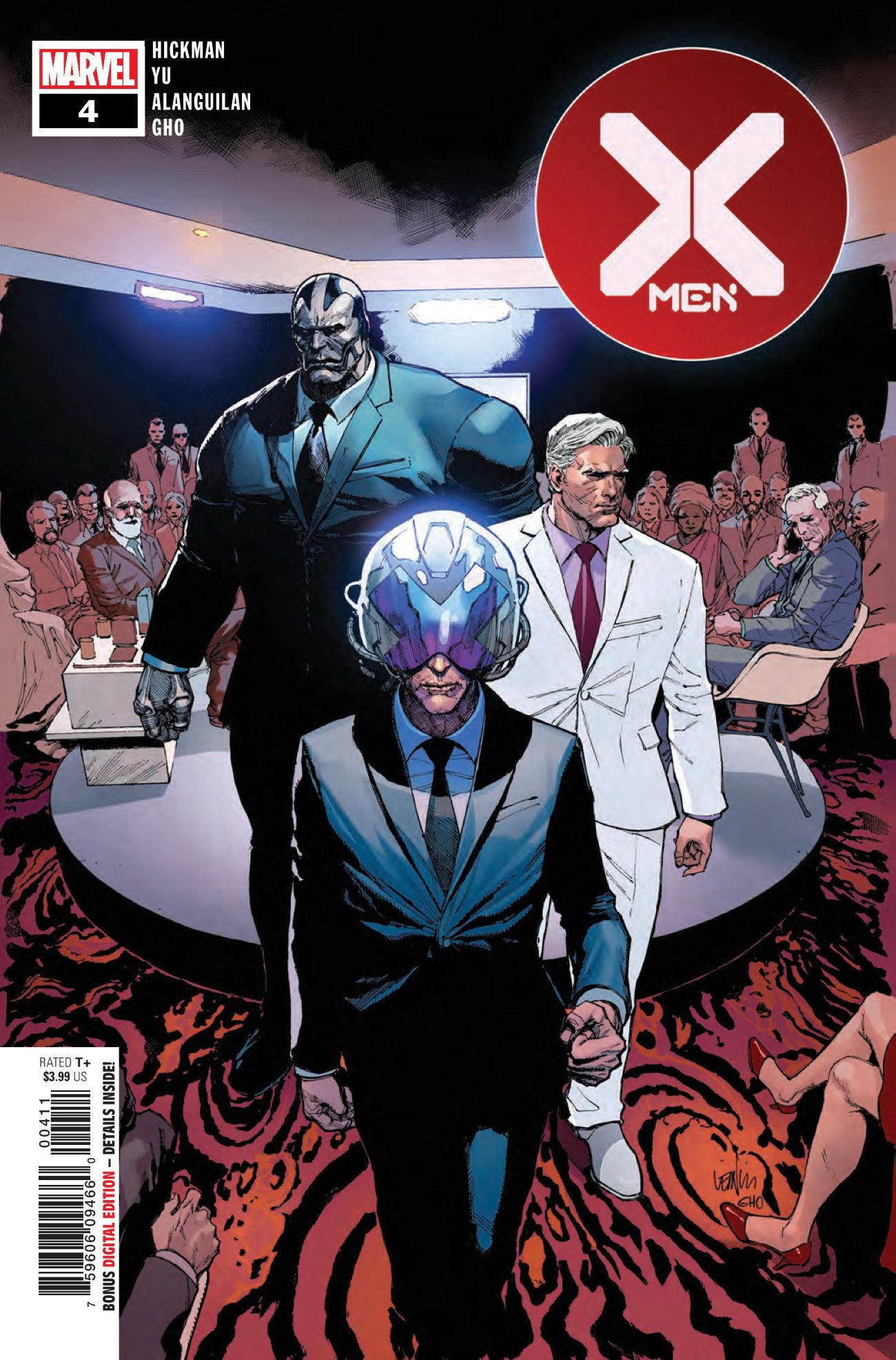 X-Men 4 Comic Cover Art
