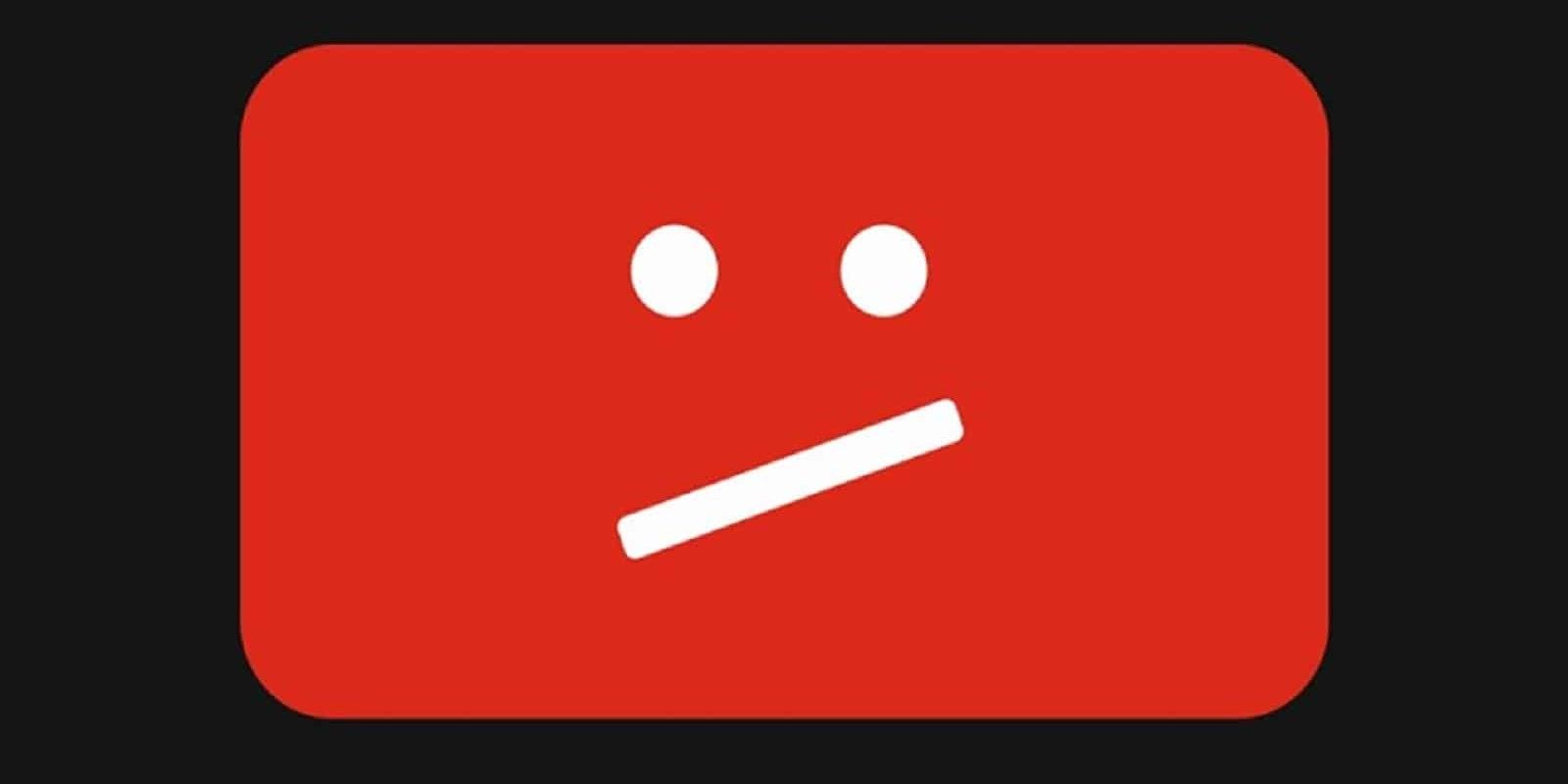YouTube Frown YouTubeIsOver