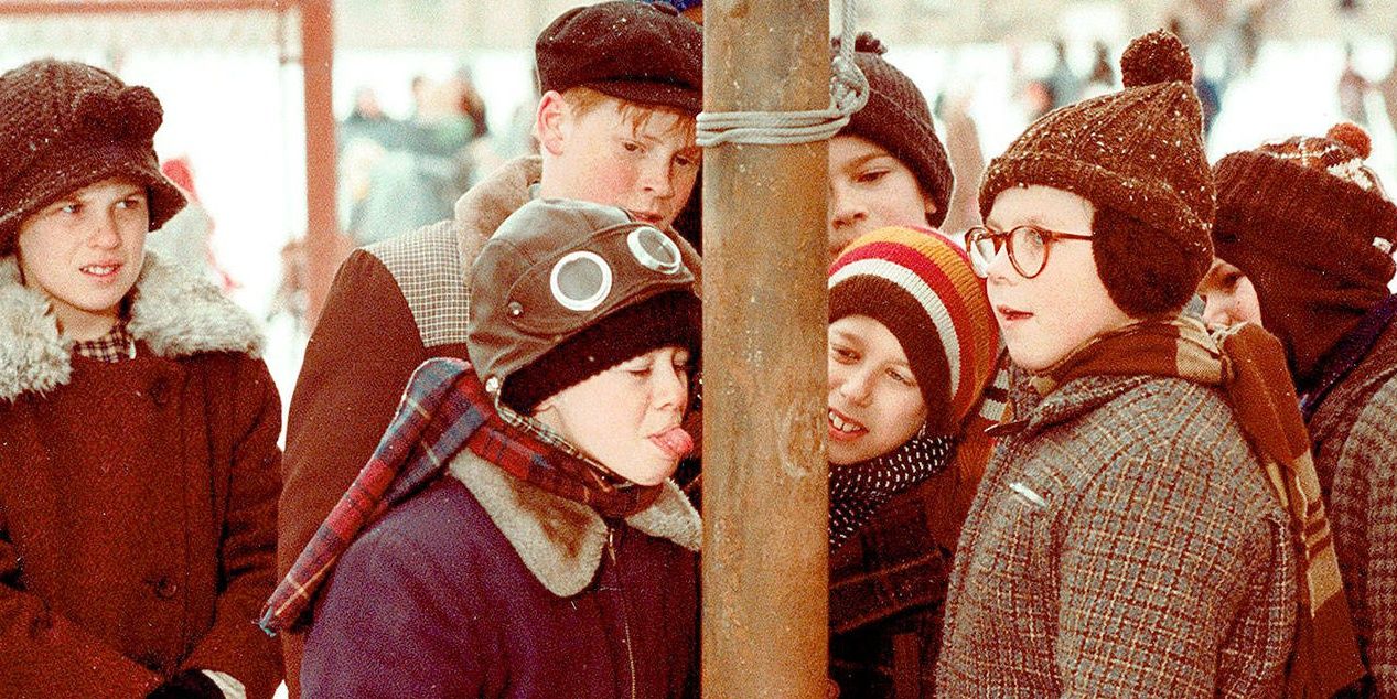 schwartz giving a triple dog dare in a christmas story
