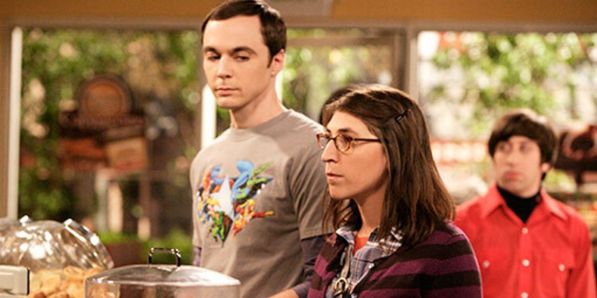 Sheldon and Amy first meeting in TBBT