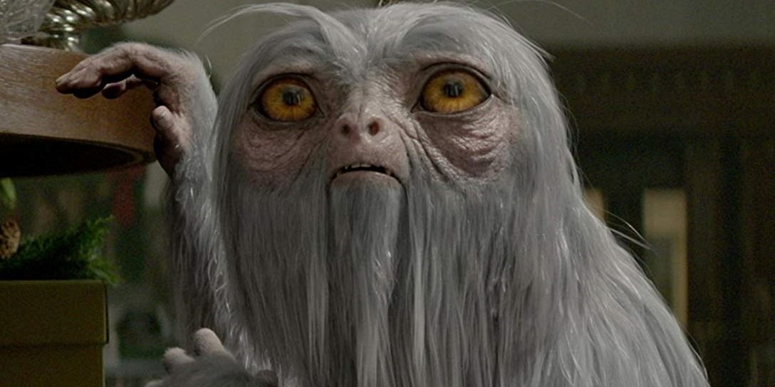 A worried Demiguise in Fantastic Beasts 