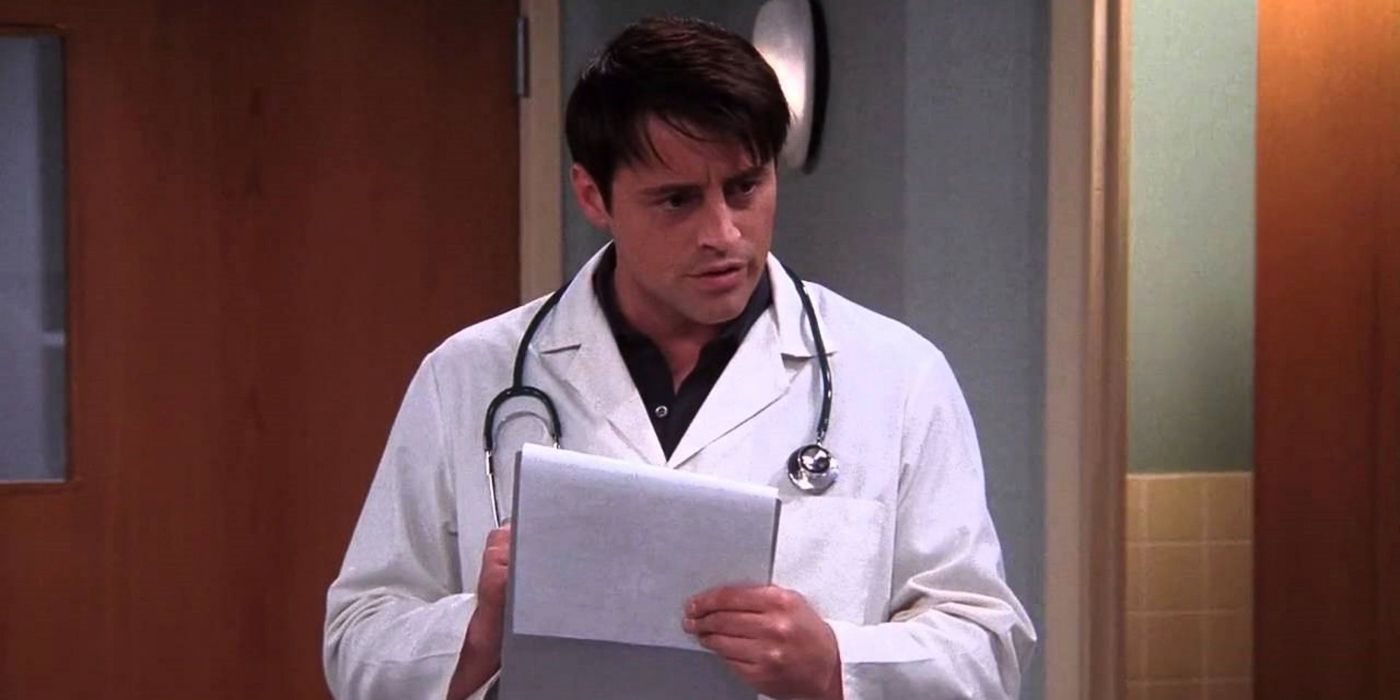 Joey as Days of Our Lives' Dr. Drake Ramoray in Friends