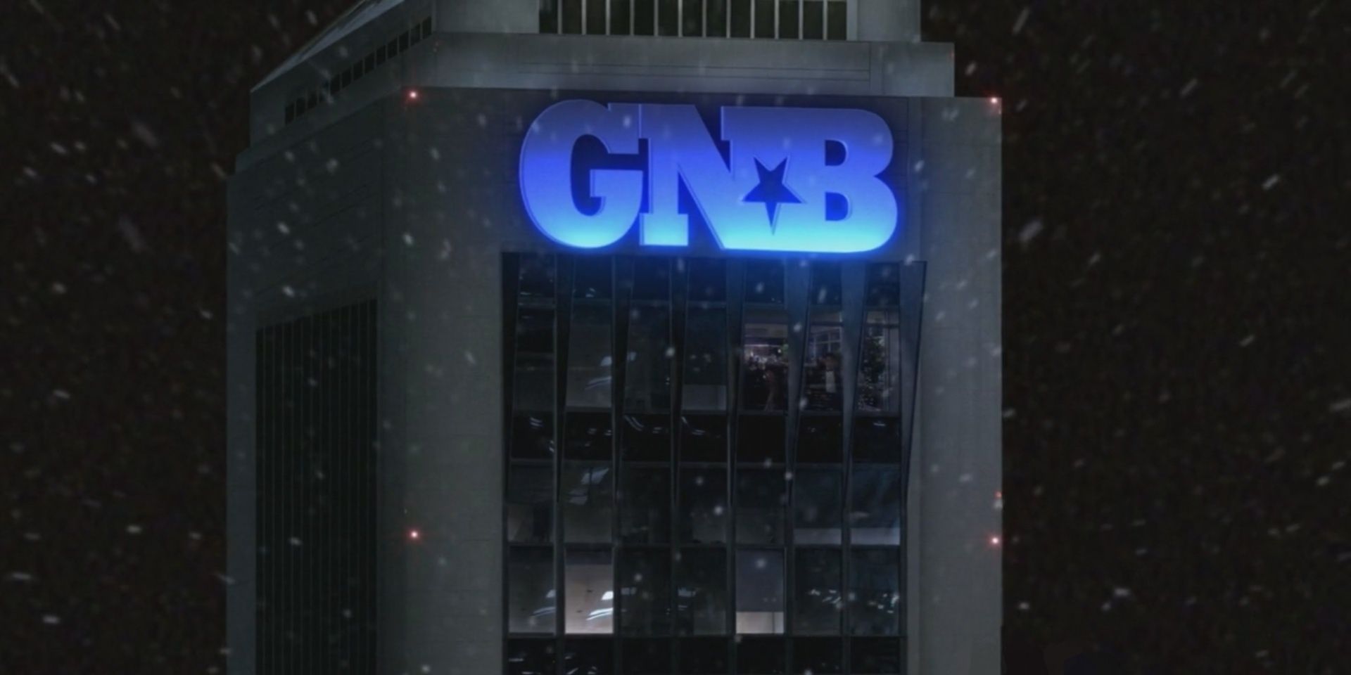 The GNB building in How I Met Your Mother.