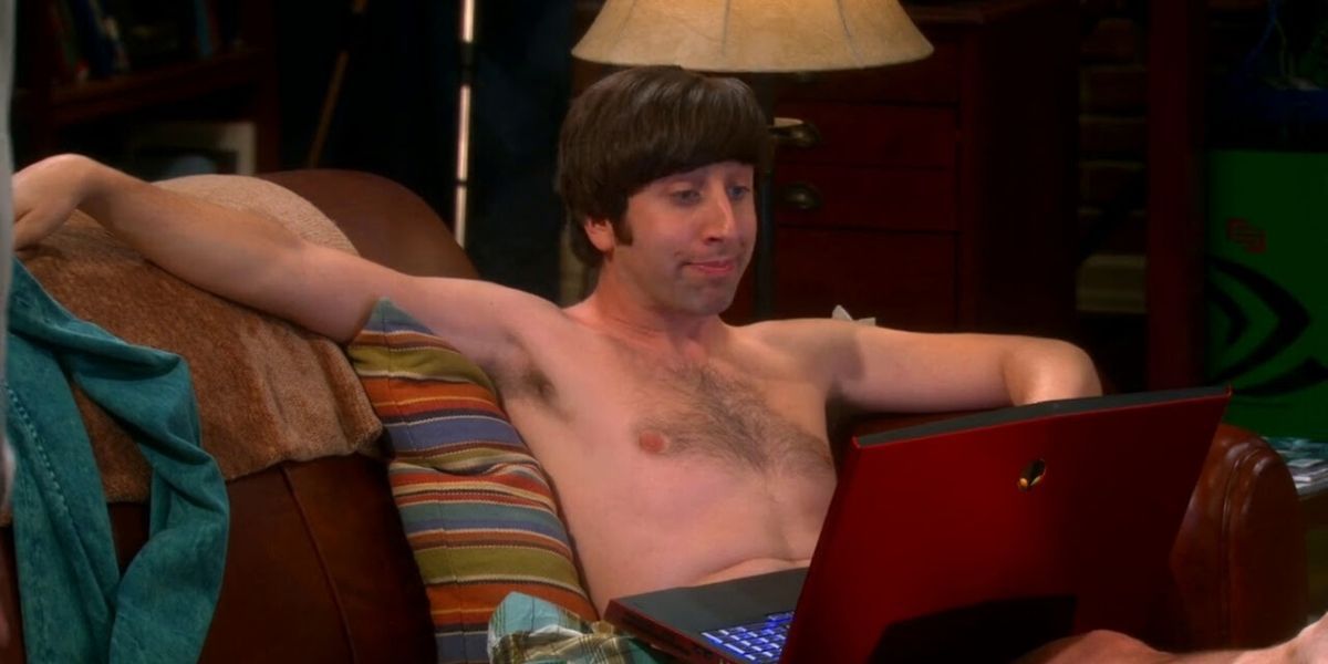 howard in sheldons spot - tbbt