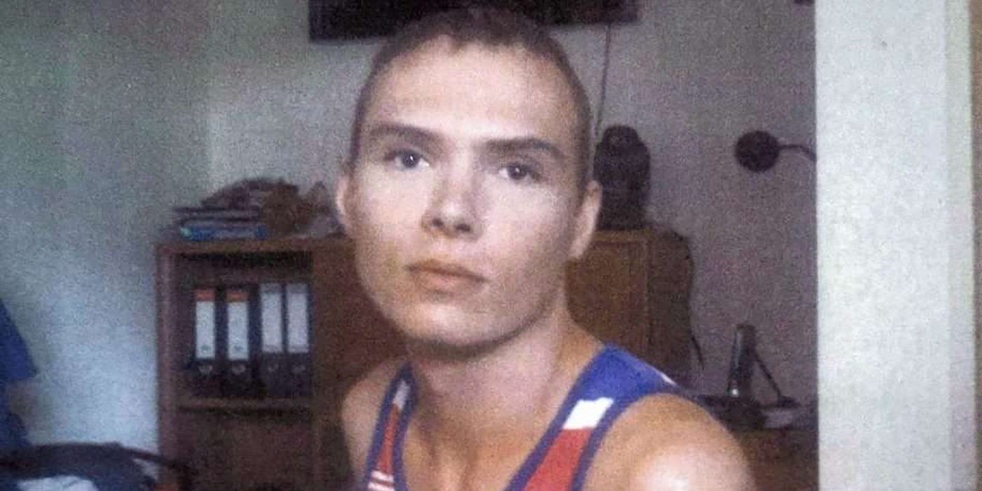 Luka Magnotta pouting at the camera
