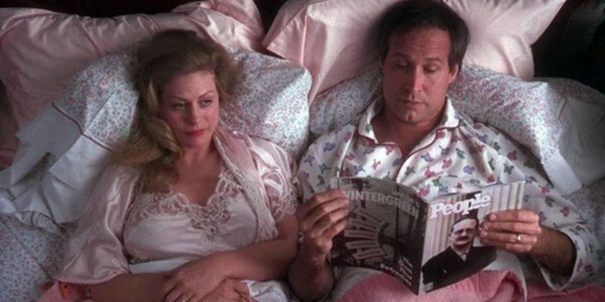 Christmas Vacation with Clark and his wife in Bed