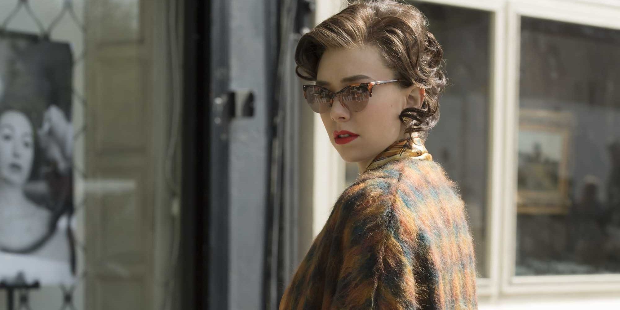 margaret’s checkered coat