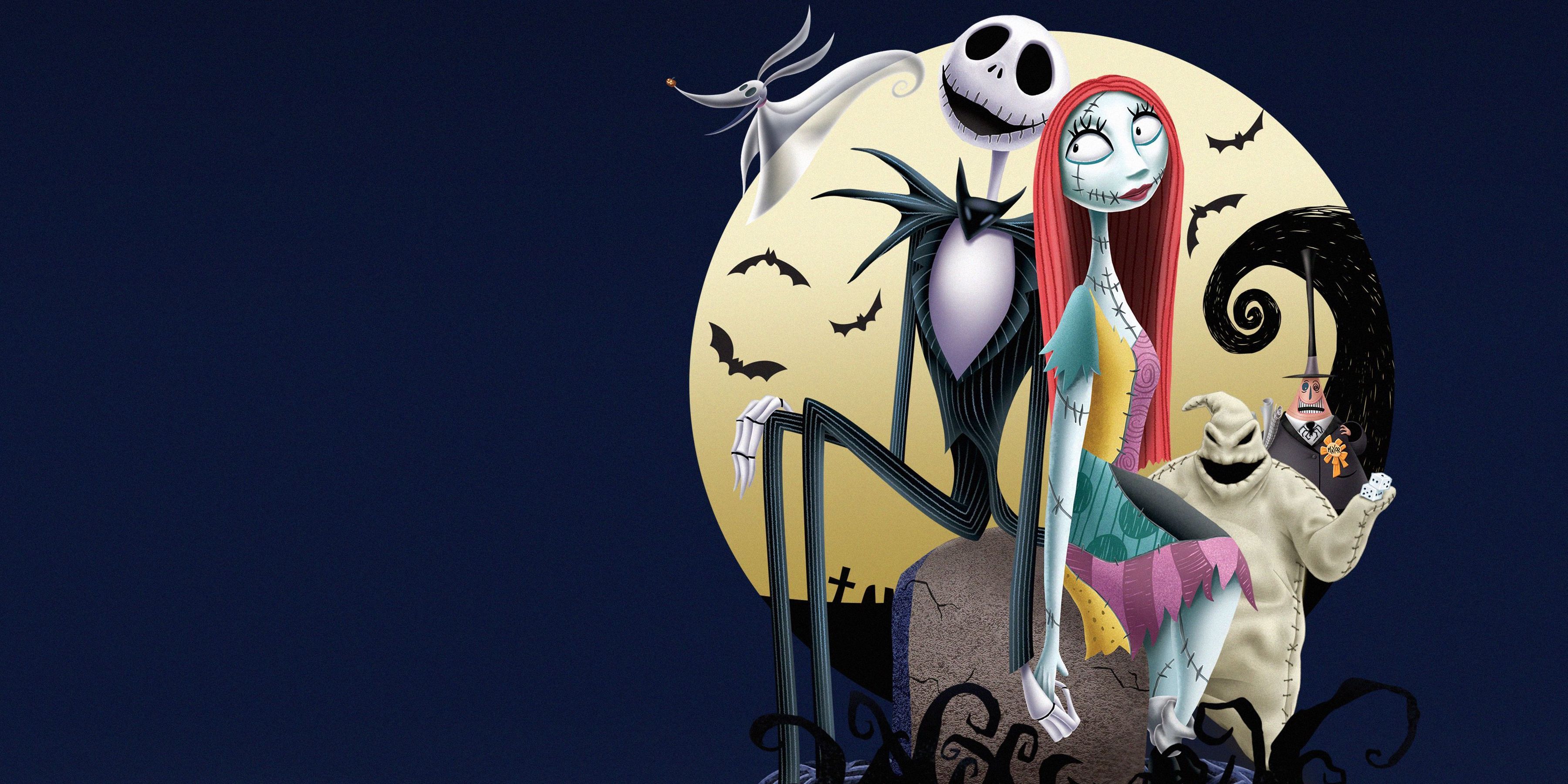 The promo image from The Nightmare Before Christmas.
