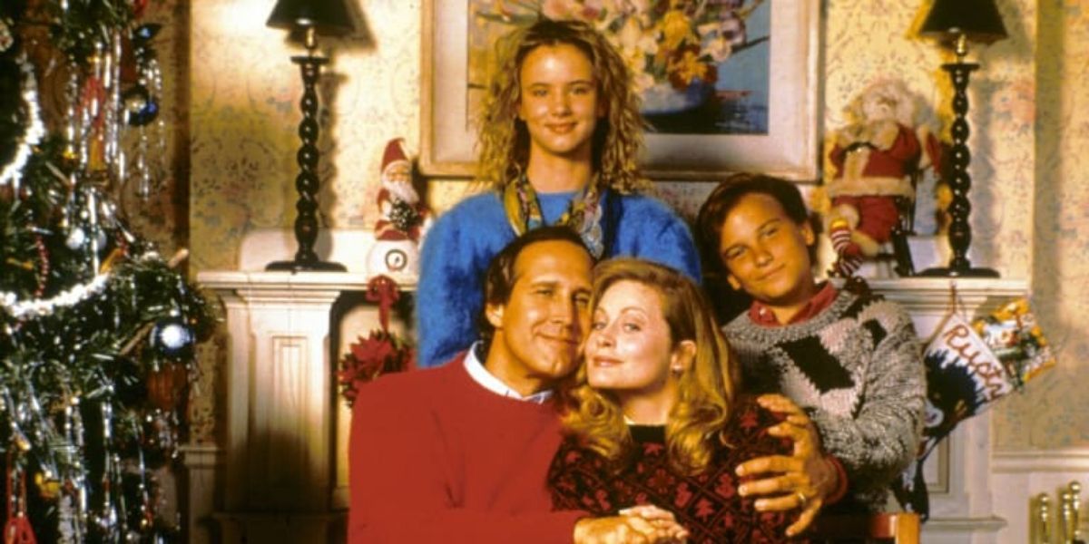 The Griswolds family in Christmas Vacation
