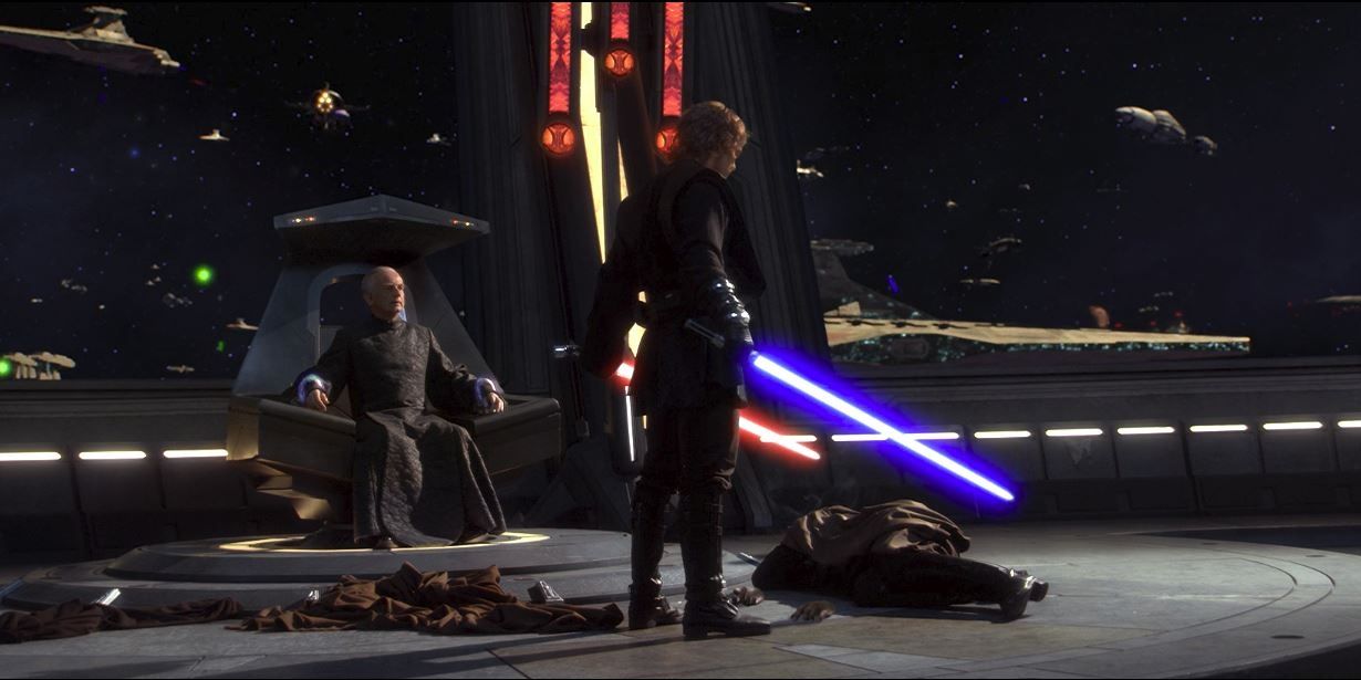 Anakin kills Dooku in Revenge of the Sith