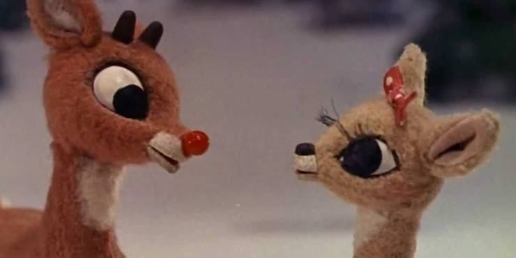 Who is rudolphs father in the movies