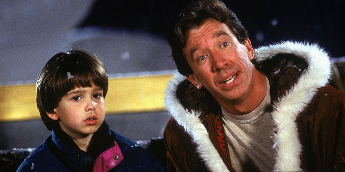 Scott Calvin with Charlie in The Santa Clause