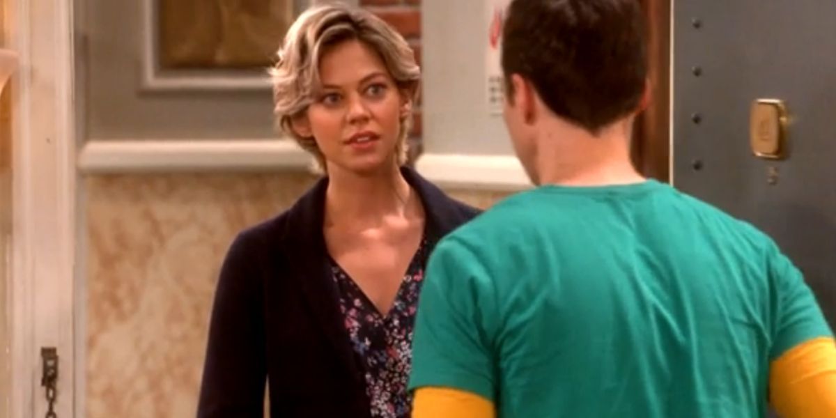 a blind date named Vanessa shows up at Sheldons apartment on the Big Bang theory