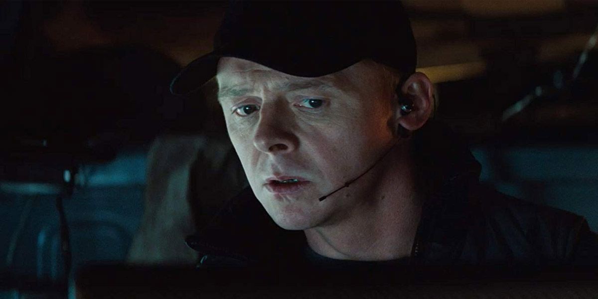 Simon Pegg in Mission Impossible 4
