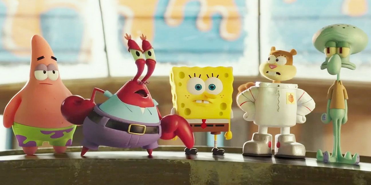 sponge out of water