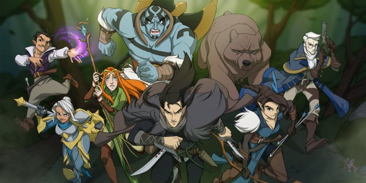 Vox Machina salta para a batalha na série animada Critical Role.