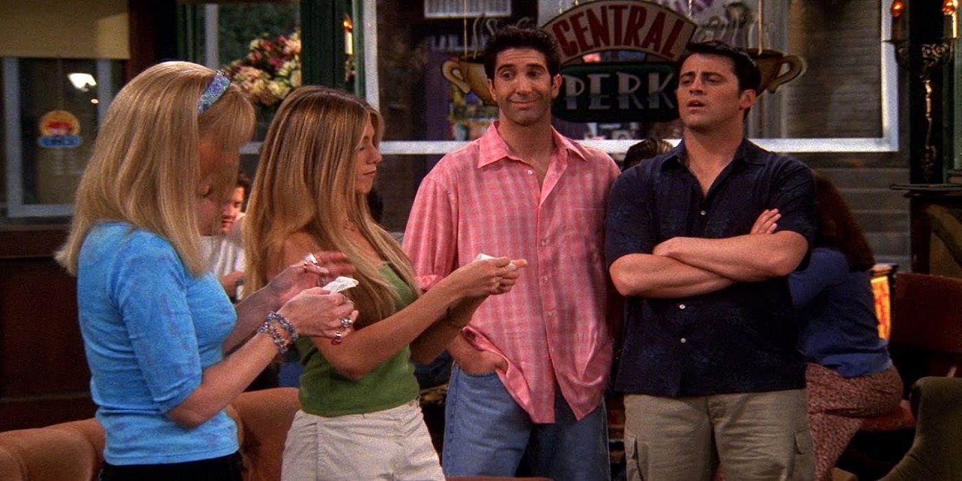 Friends Phoebe Joey And Ross