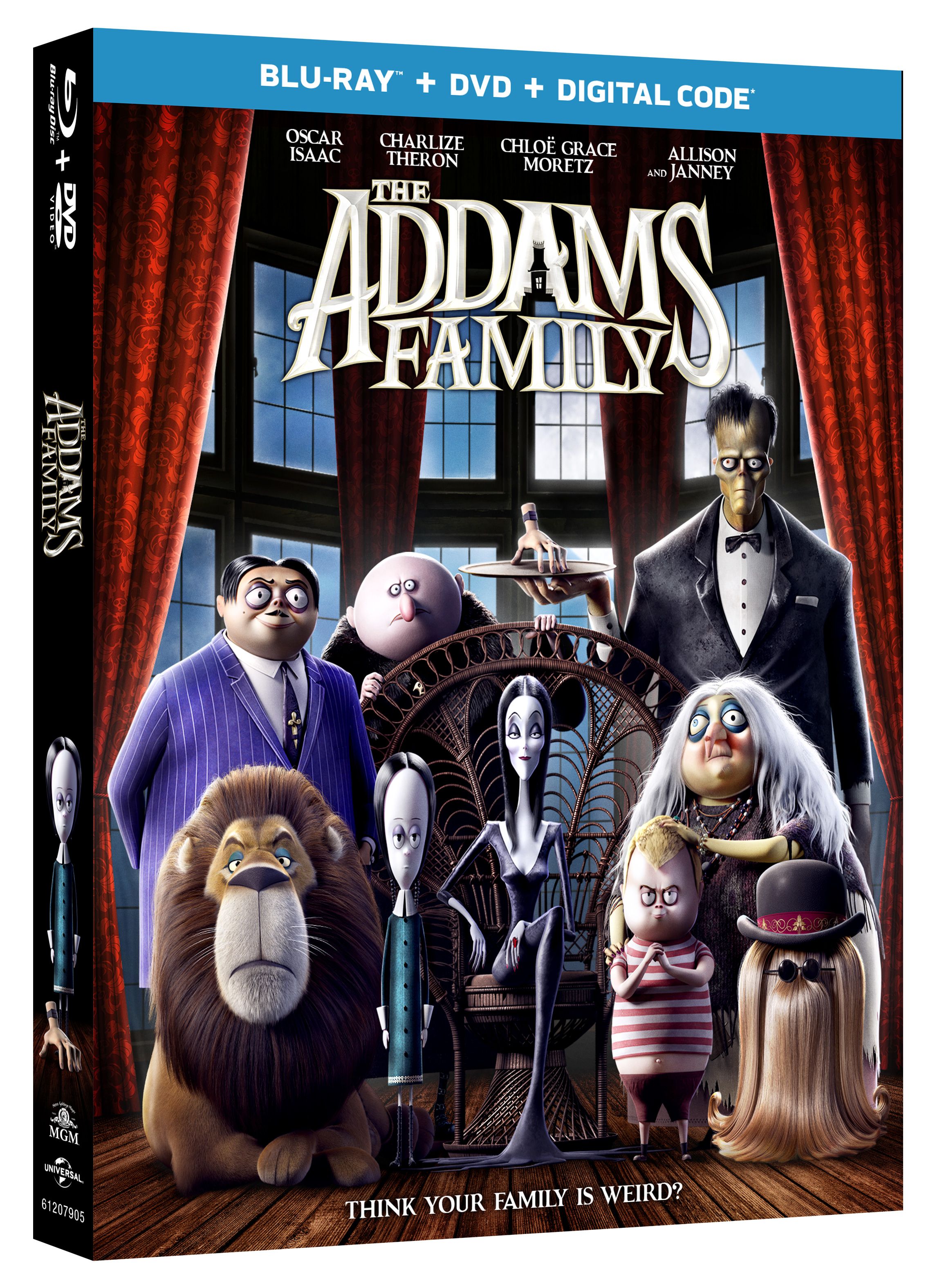 Addams Family (2019) Blu-ray