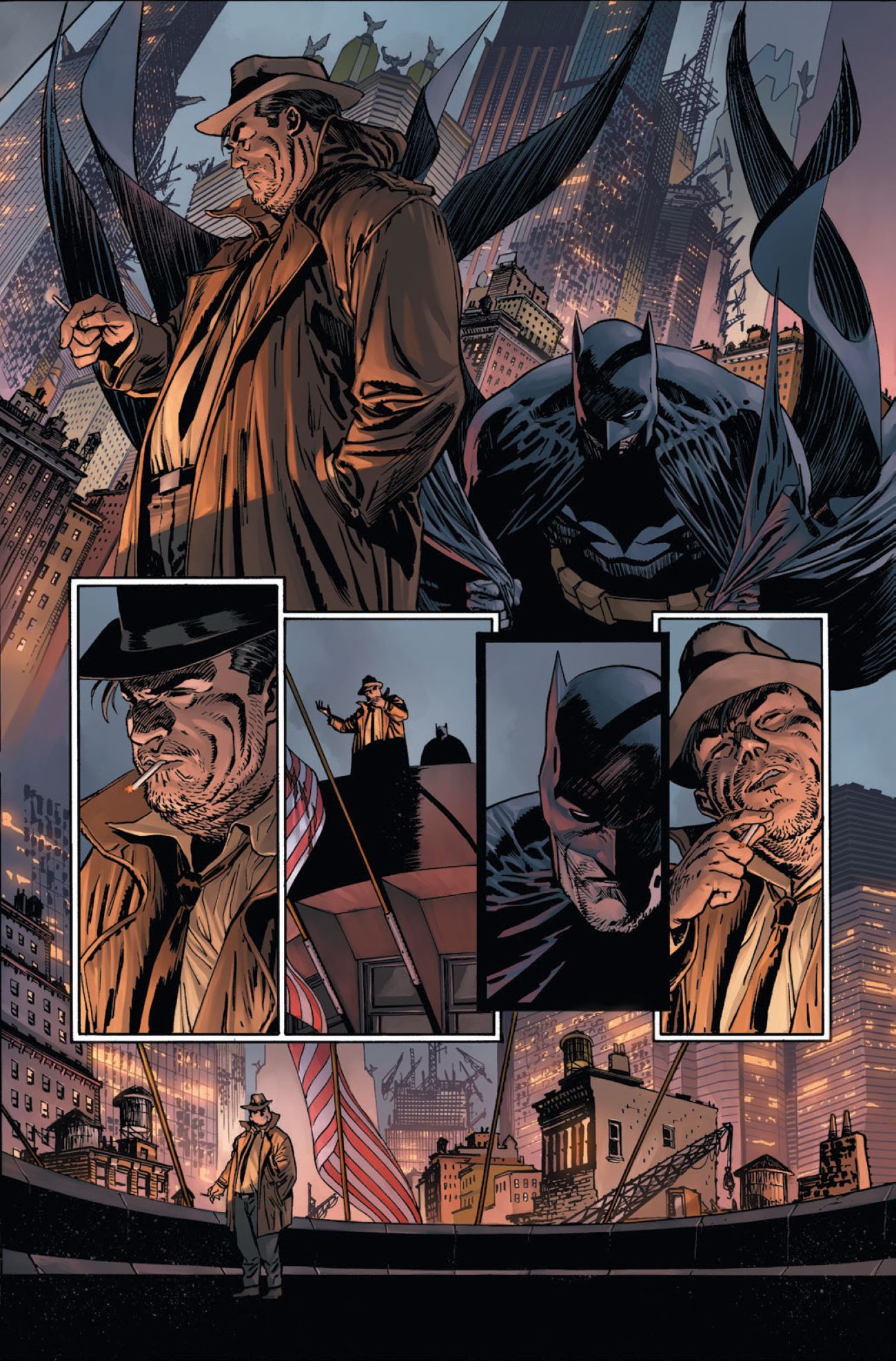 Batman and Harvey Bullock Comic Preview