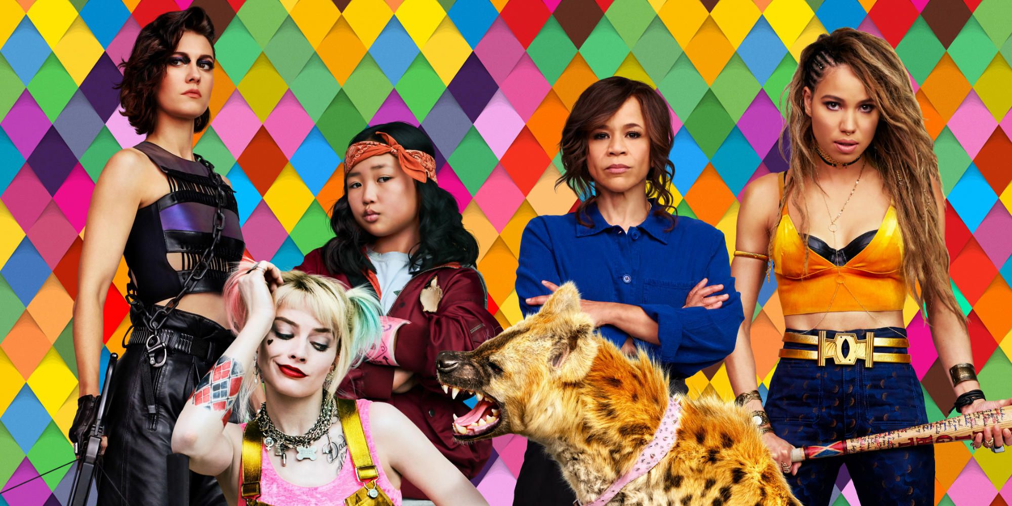 Mary Elizabeth Winstead, Margot Robbie, Ella Jay Basco, Rosie Perez and Jurnee Smollett-Bell in Birds of Prey (And the Fantabulous Emancipation of One Harley Quinn)