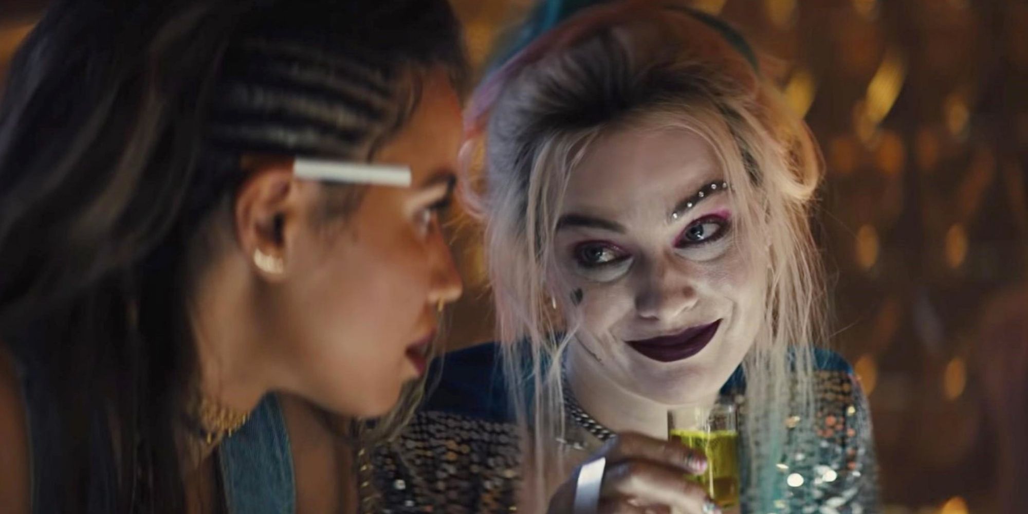 Black Canary And Harley Quinn Chat In Birds Of Prey