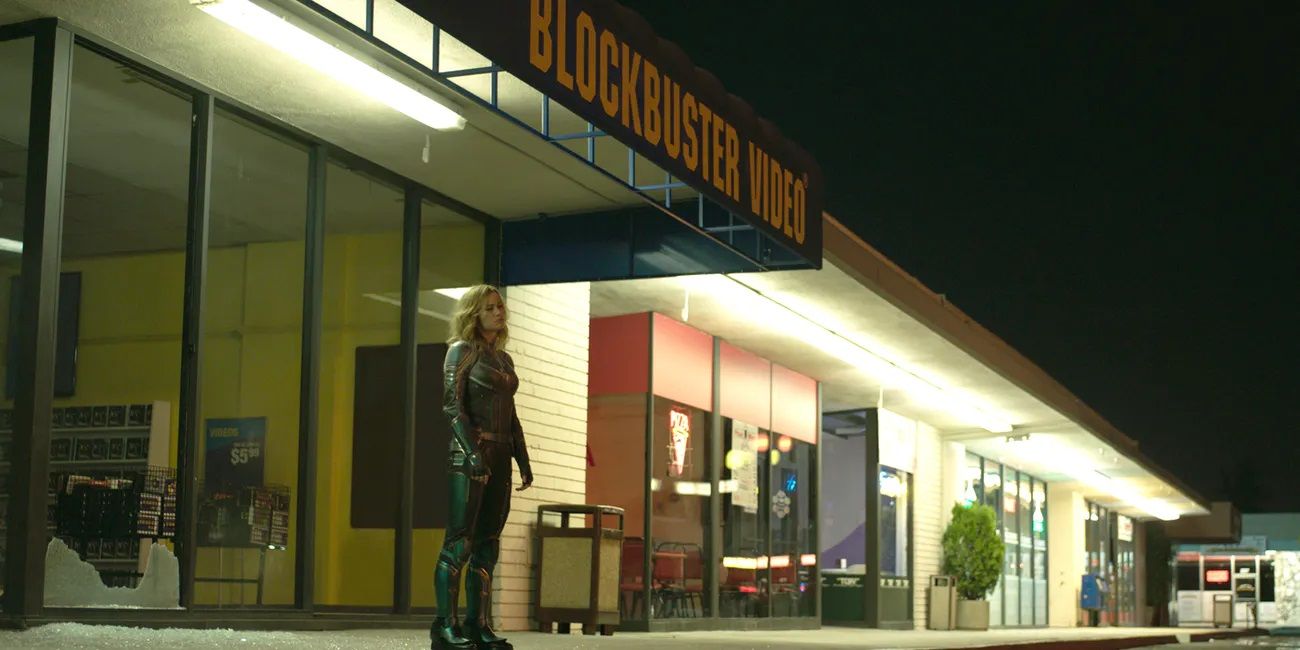 Blockbuster in Captain Marvel
