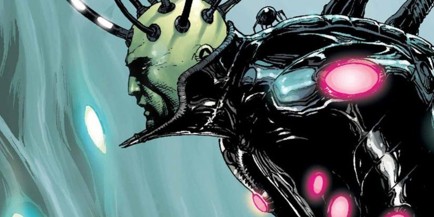 Brainiac aparece na DC Comics.