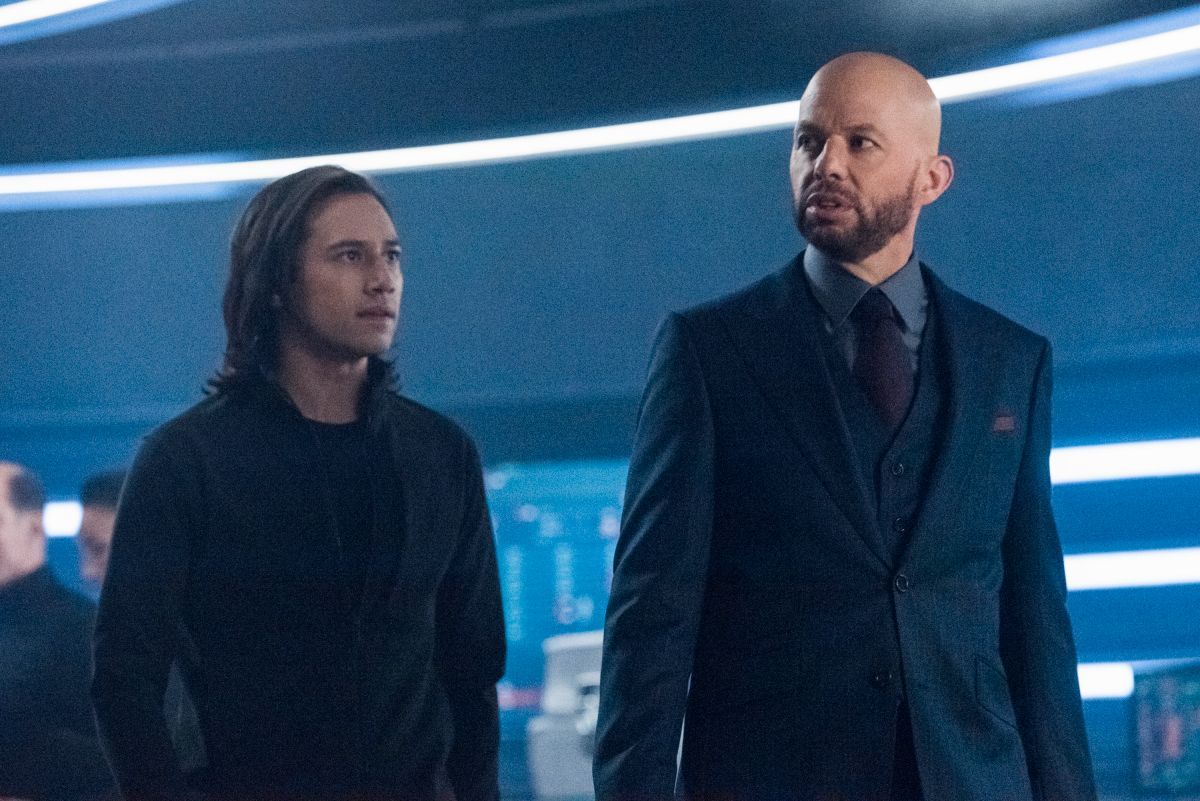 Brainy and Lex Luthor in Supergirl season 5